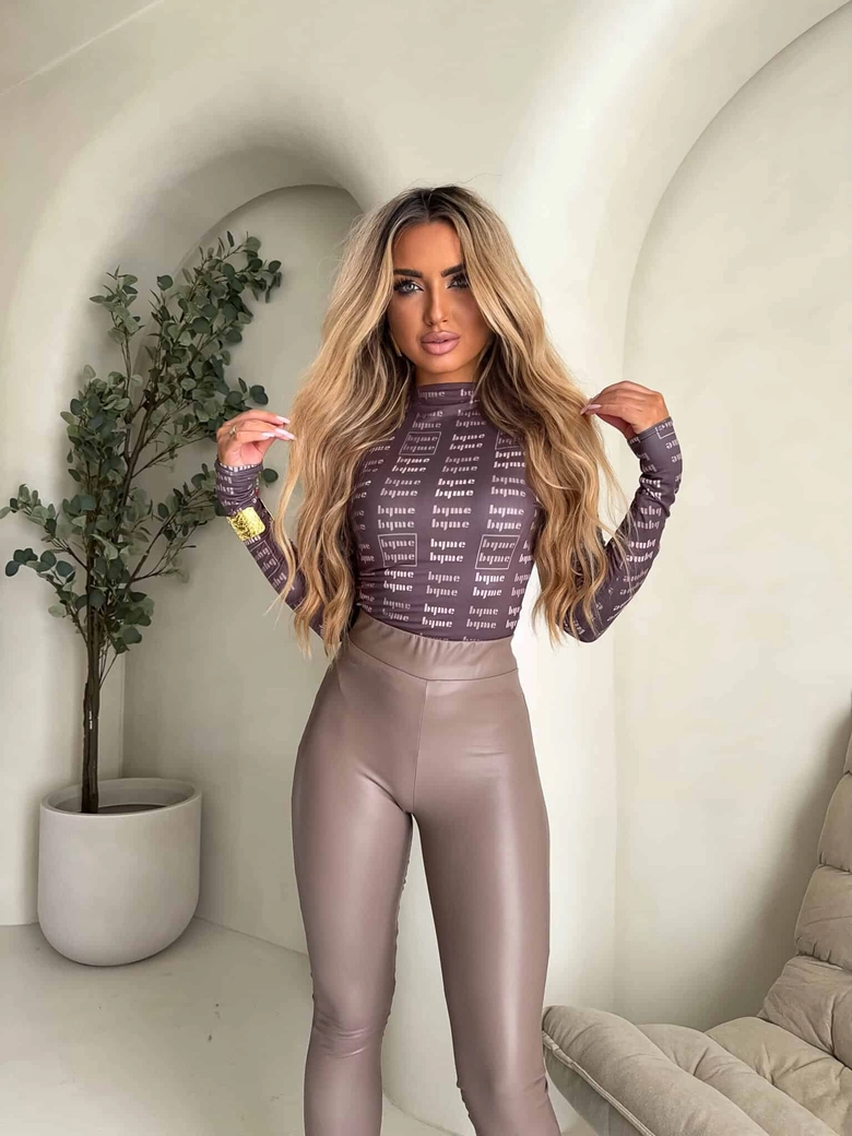 Bluzka SKIN MIU – mokka