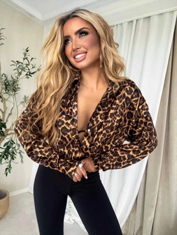 Koszula BLINK print  – pantera