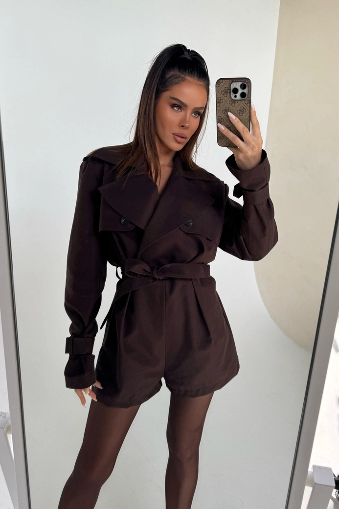 Kombinezon COURT czekolada