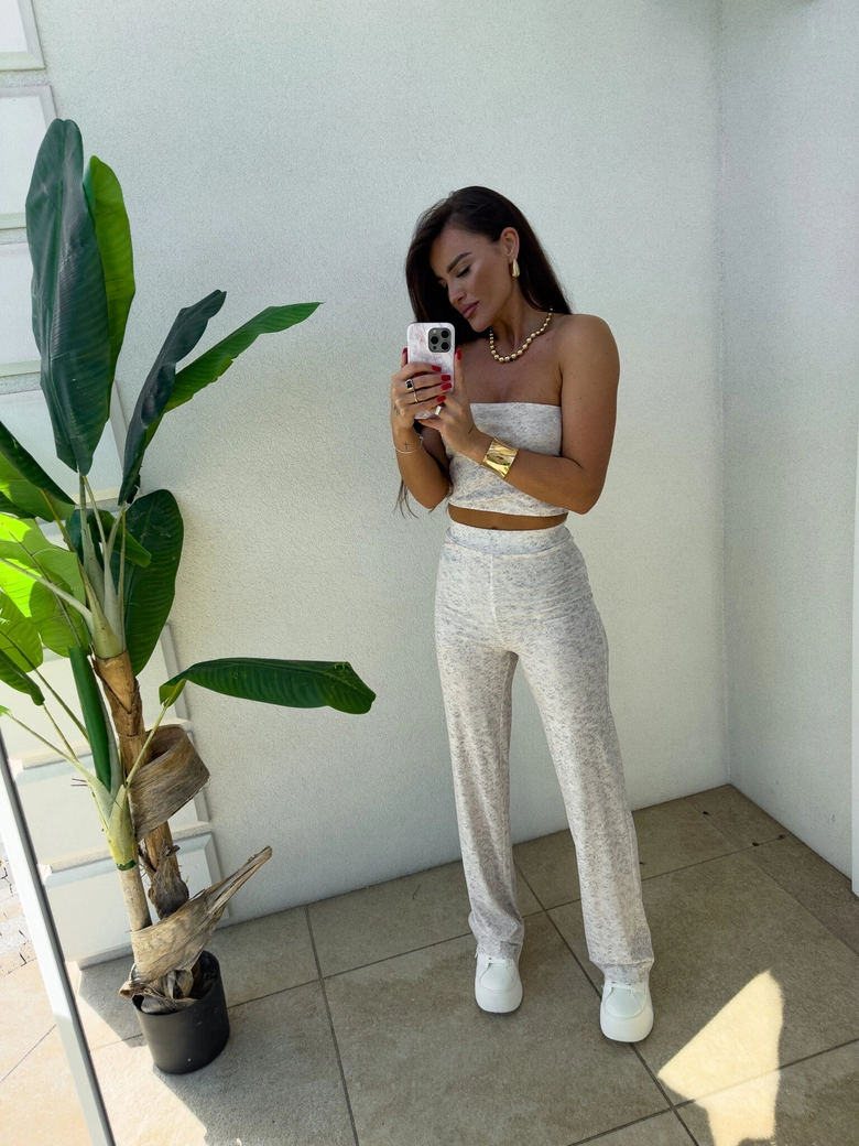 Komplet NYC - jasny szary