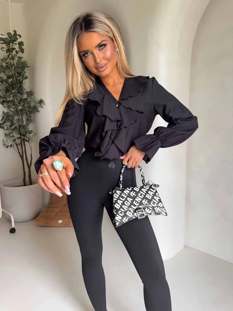 Bluzka ZARRA - czarna