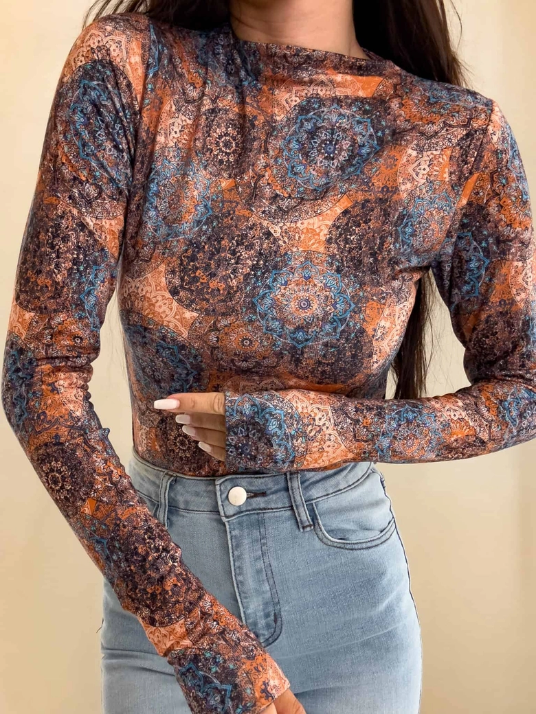 Bluzka SKIN – mandala