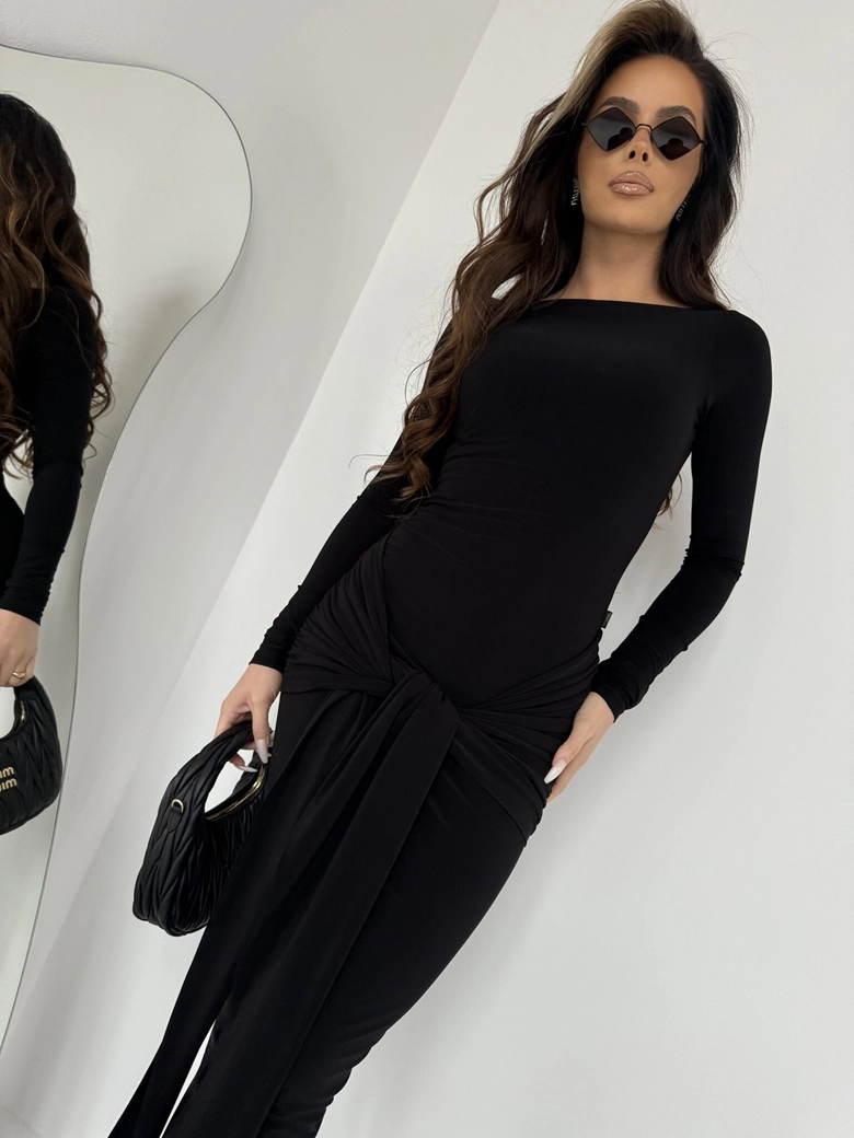 Sukienka SAINT czarna A18438