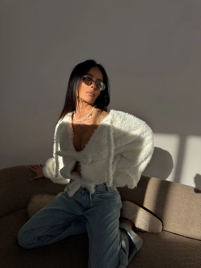 Kurtka PILLOW ecru limited