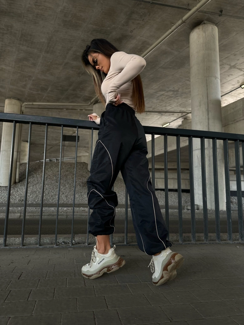 Spodnie OWN IT czarne T15977