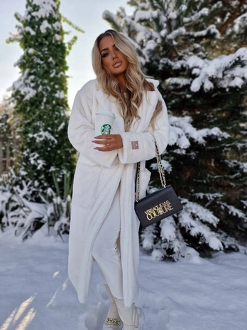 Płaszcz NOELLE – ecru