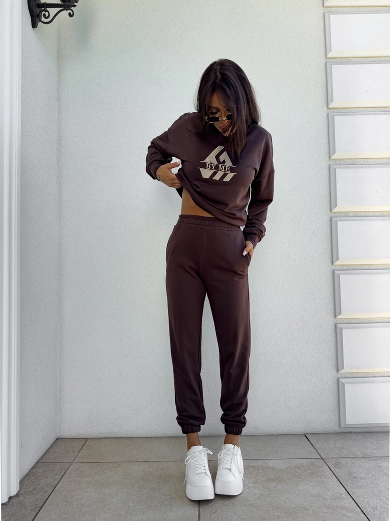 Bluza LUXIT – czekoladowa