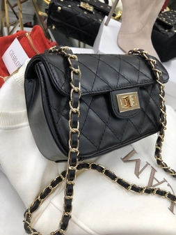 Torba pikowana czarna Ting J212