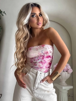 Top MAVEN piwonia - pudrowy róż