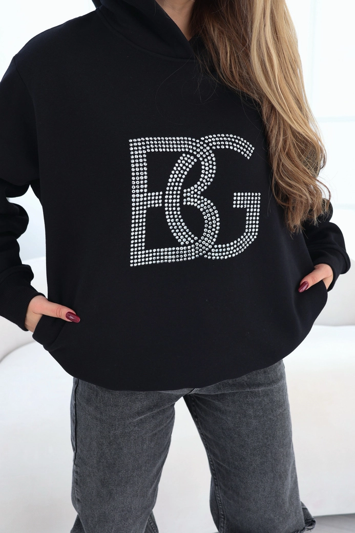 Bluza damska BG Diamond | czarny