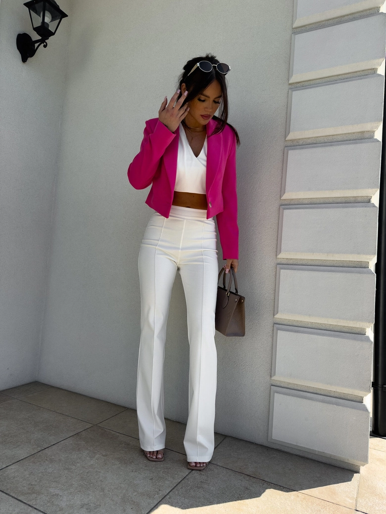 Marynarka SLIM - fuksja