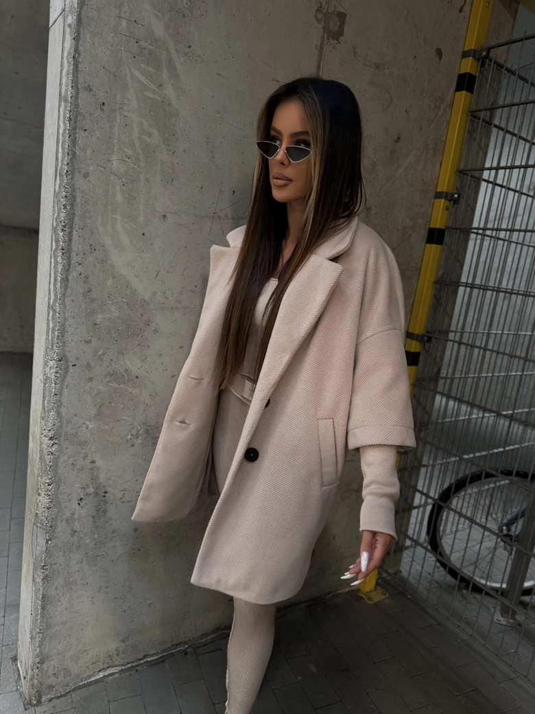 Płaszcz ETERNAL beż H16155