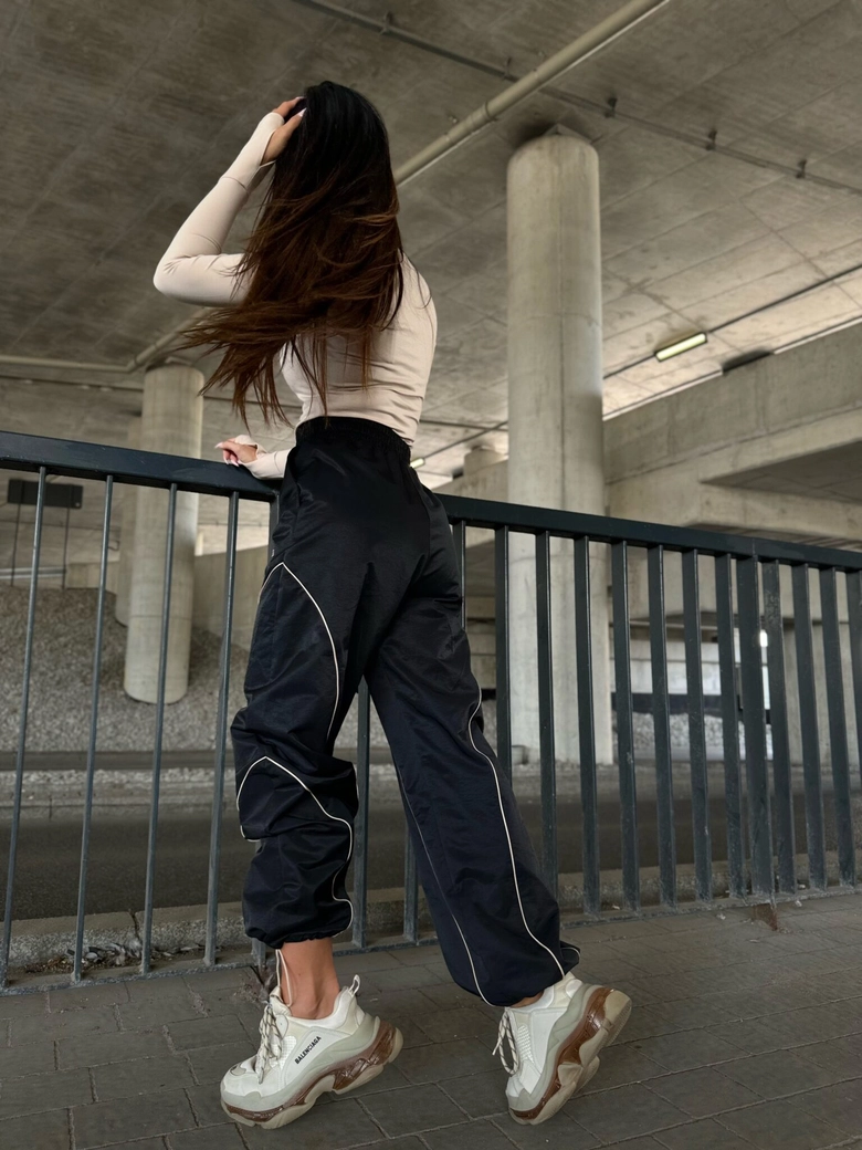 Spodnie OWN IT czarne T15977