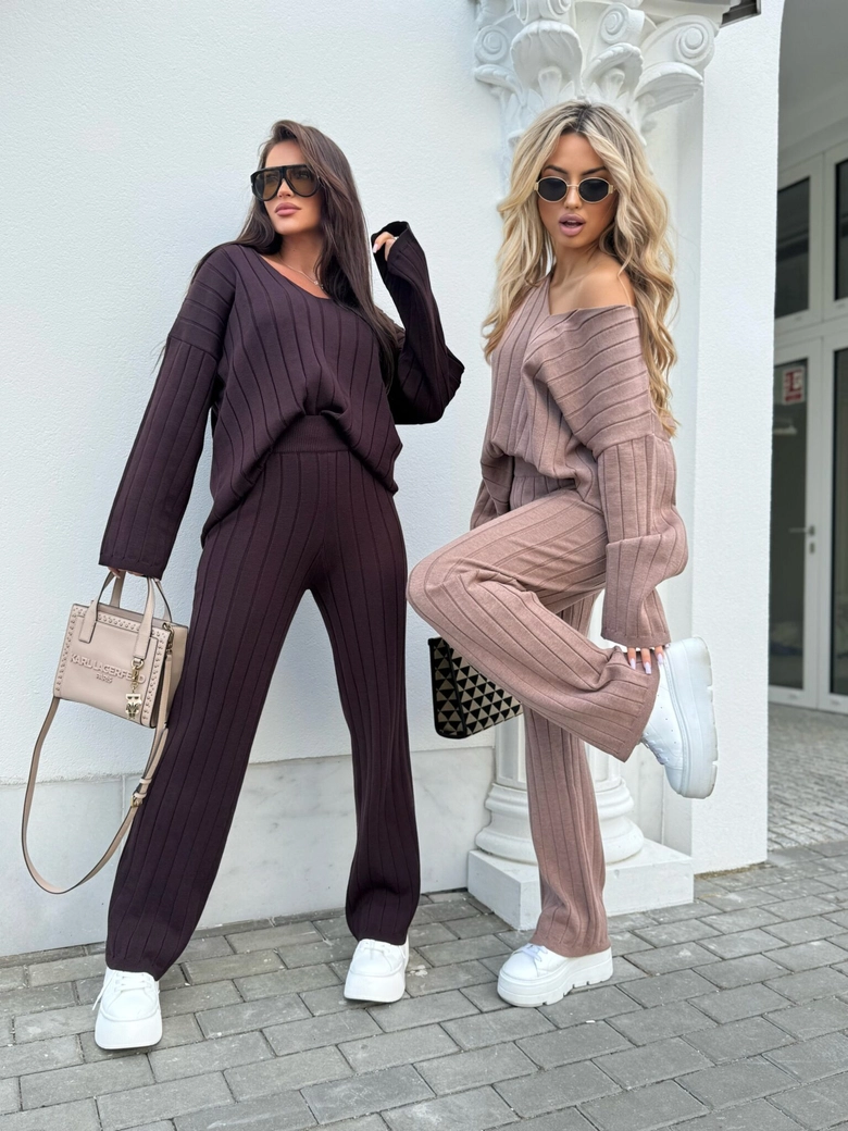 Komplet CANDICE – mokka