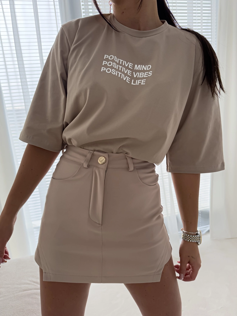 Spódnico-szorty ESMARA - warm beige T19195