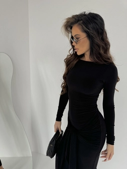 Sukienka SAINT czarna A18438