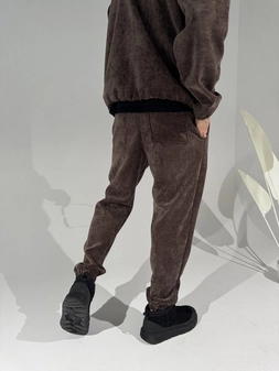 Spodnie KING czekolada