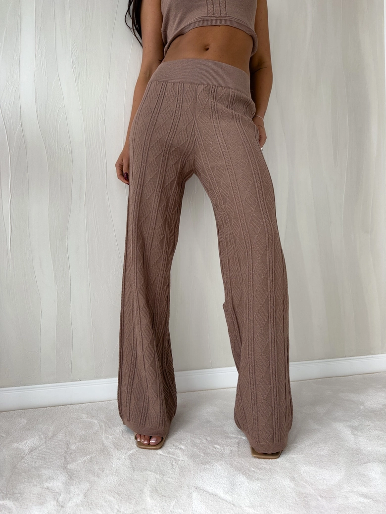 Spodnie SAMIRA - mokka