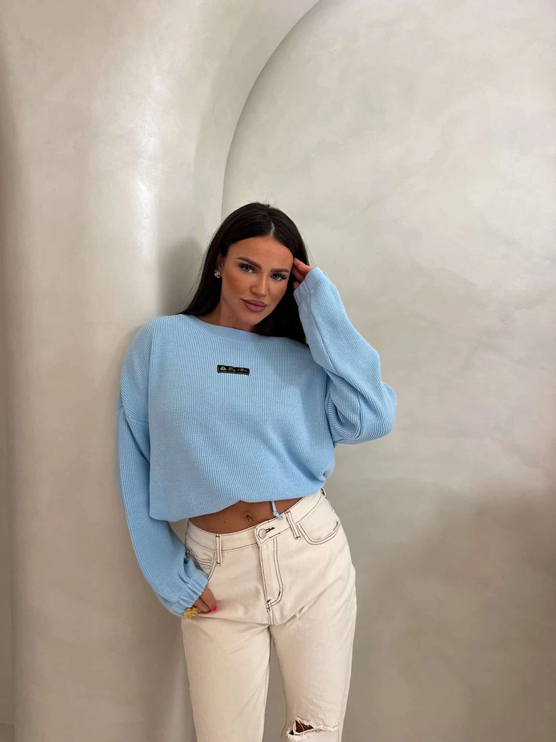 Sweter CANOA – niebieski