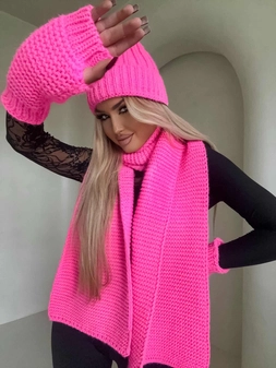 Komplet ALASKA - barbi róż