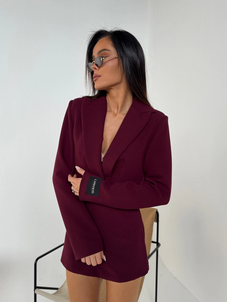 Marynarka SWAY bordo
