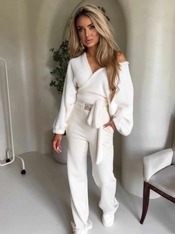 Bluzka KAIRA TEDDY – ecru