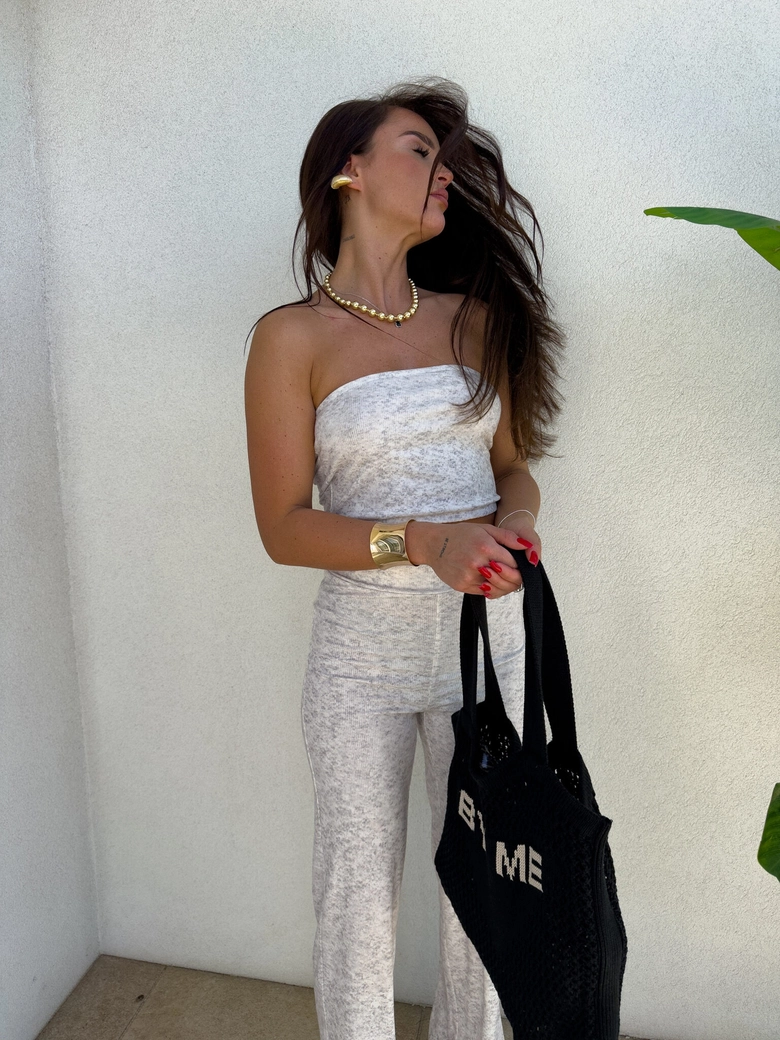 Komplet NYC - jasny szary