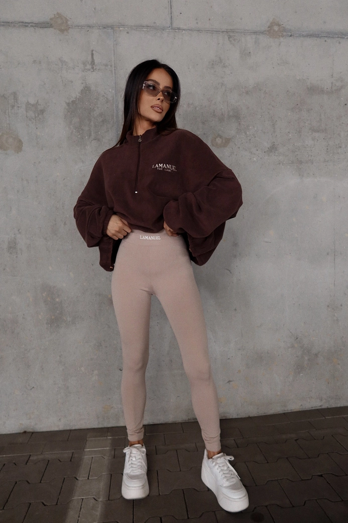 Bluza WARM UP czekolada