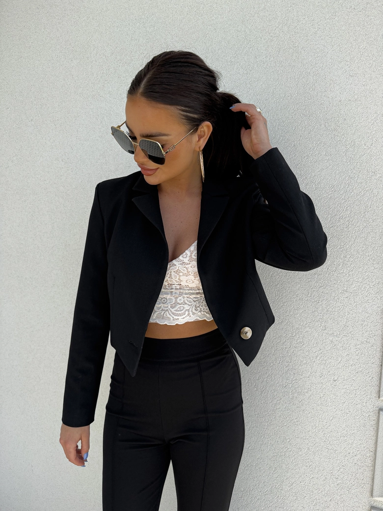 Marynarka SLIM - czarna