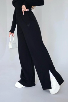 Spodnie damskie BG Fancy | czarny