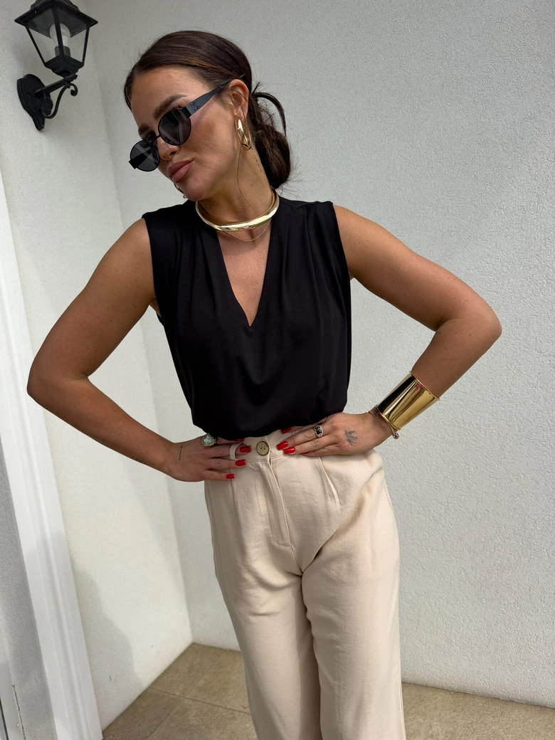 Bluzka BUSINESS - czarna