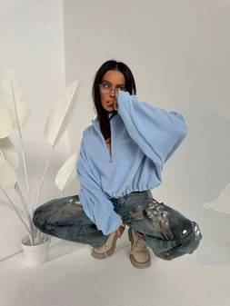 Bluza WARM UP błękit