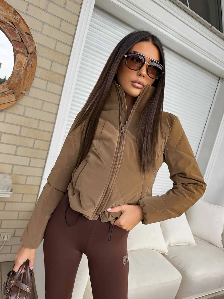 Kurtka VESTE II – brązowa