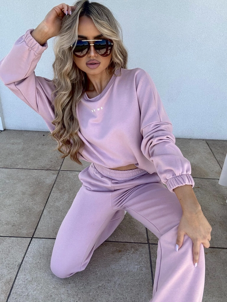 Komplet SYDNEY - brudny róż