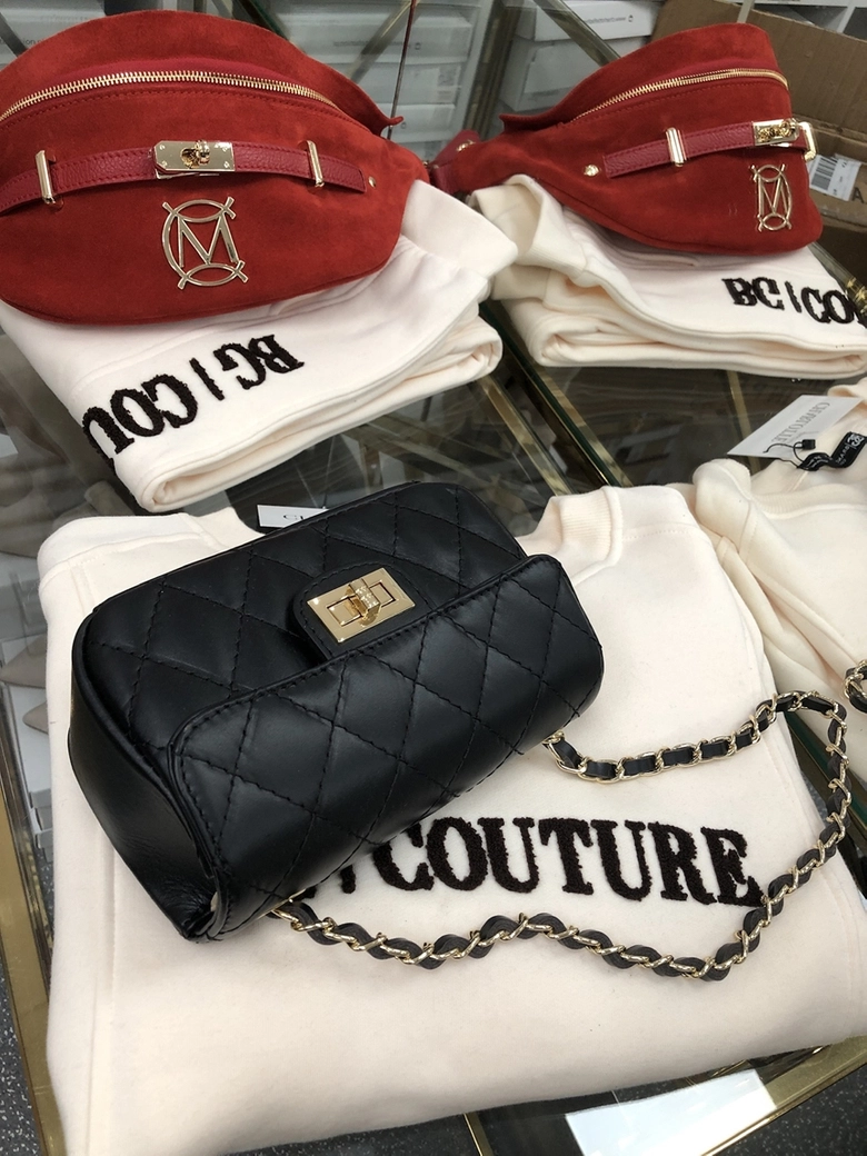 Torba pikowana czarna Ting J212