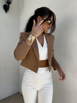 Marynarka SLIM - camel