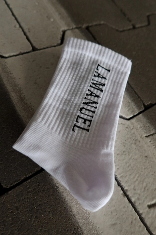 Skarpety RULES białe