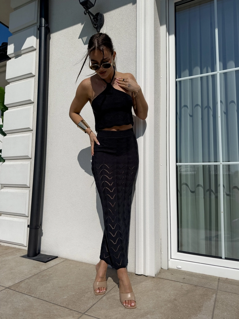 Komplet MARBELLA - czarny