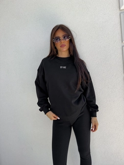 Bluza COTTON - czarna