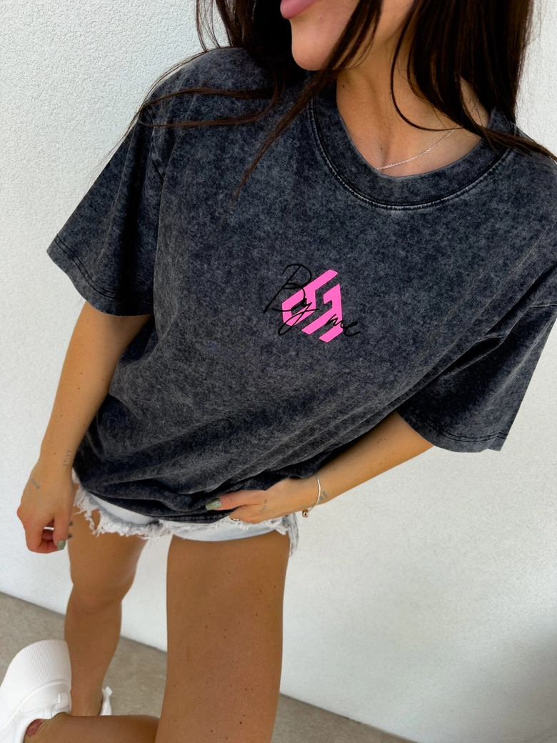 T-shirt MONETTE - czarny