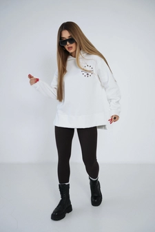 Bluza damska BG Cloud | ecru