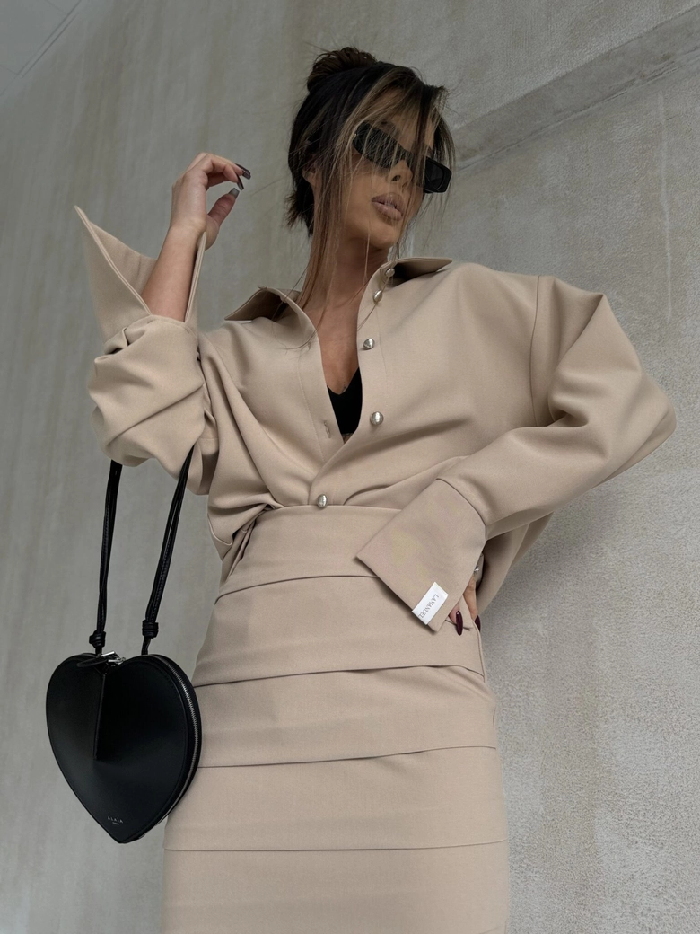 Spódnica FAYE beż F18756