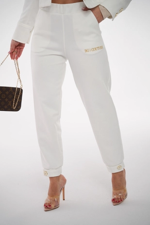 SPODNIE BG GOSH | BIAŁY T13666