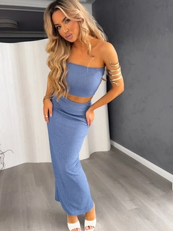 Komplet SHINE - niebieski