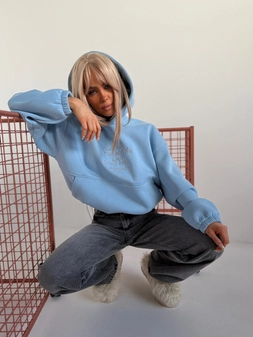 Bluza BLOW UP błękit