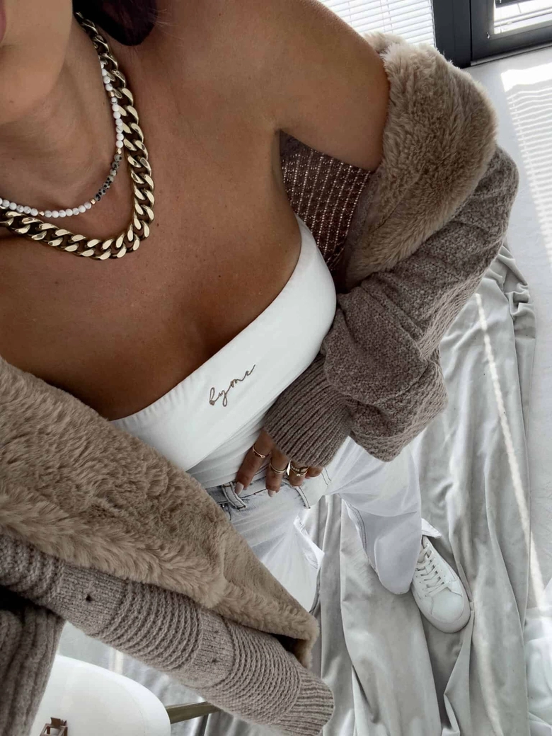 Kardigan DREAM - mokka