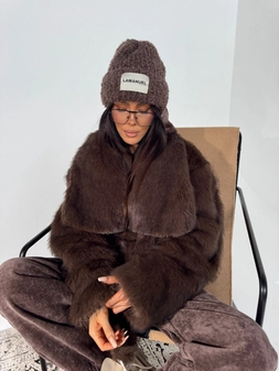 Kurtka FUZZY czekolada