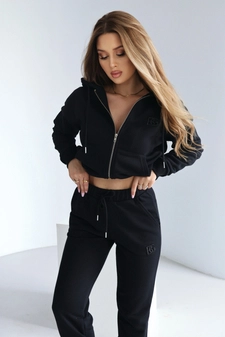 Spodnie damskie BG Brand | czarny-czarny