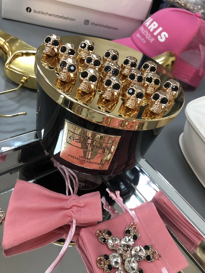 Charms zawieszka ozdoba do butów czaszka X005