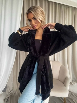 Kardigan DREAM - czarny